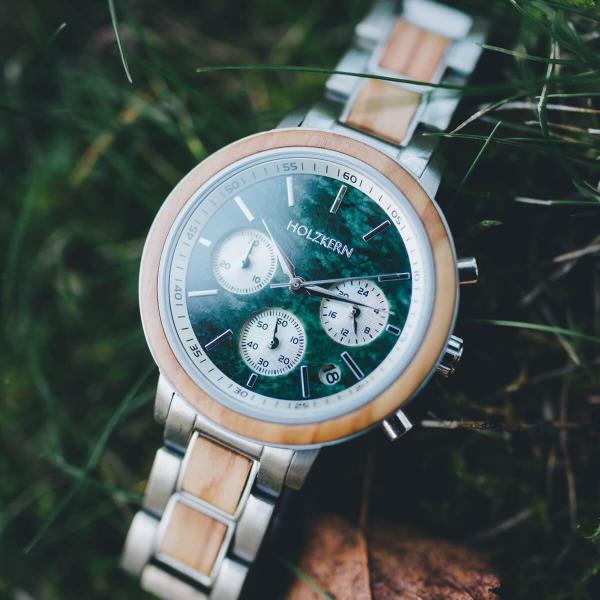 HOLZKERN Tropenmorgen Horizont Damen Chronograph