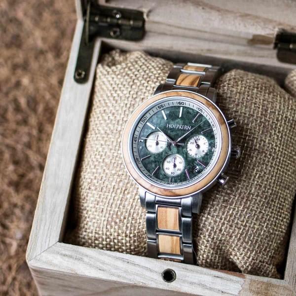 HOLZKERN Tropenmorgen Horizont Damen Chronograph