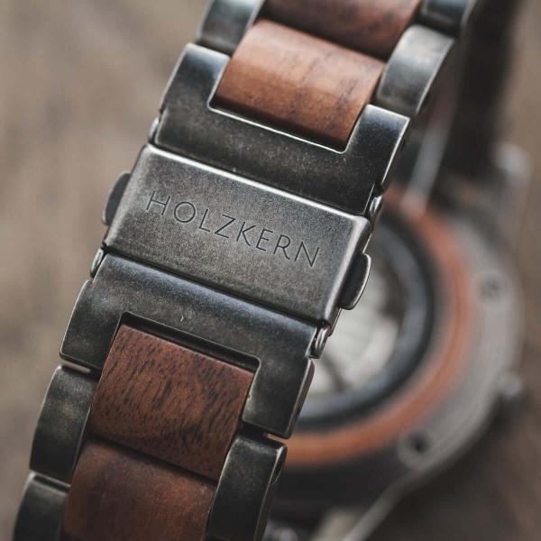 HOLZKERN Vancouver Special Edition Herren Holzarmbanduhr