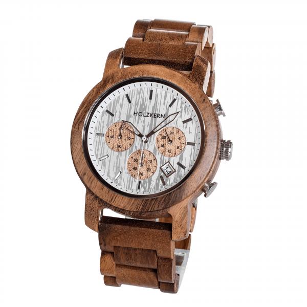 HOLZKERN Waldrand Waldlauf Herren Chronograph