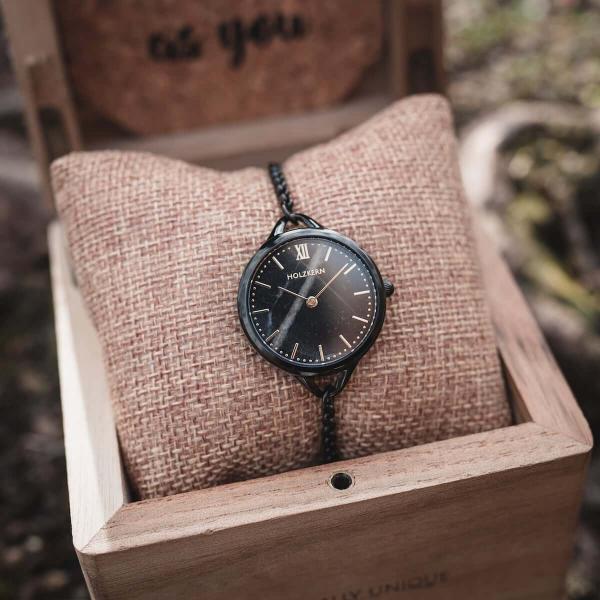 HOLZKERN | Graced Summer Girls Damen Armbanduhr