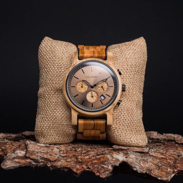 HOLZKERN Nebelwald Waldlauf Herren Chronograph