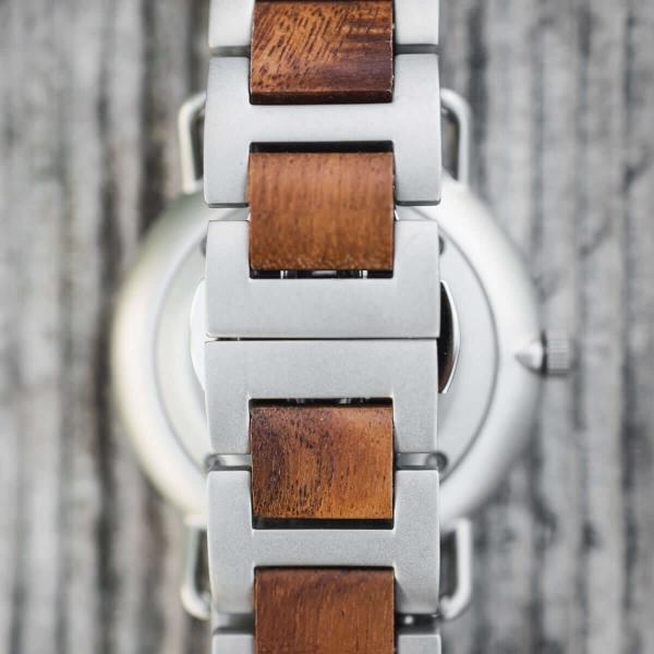 HOLZKERN Airglow Sundance Damen Solar Holzarmbanduhr