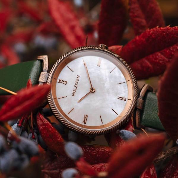 HOLZKERN | Amandes Damen Armbanduhr Perna