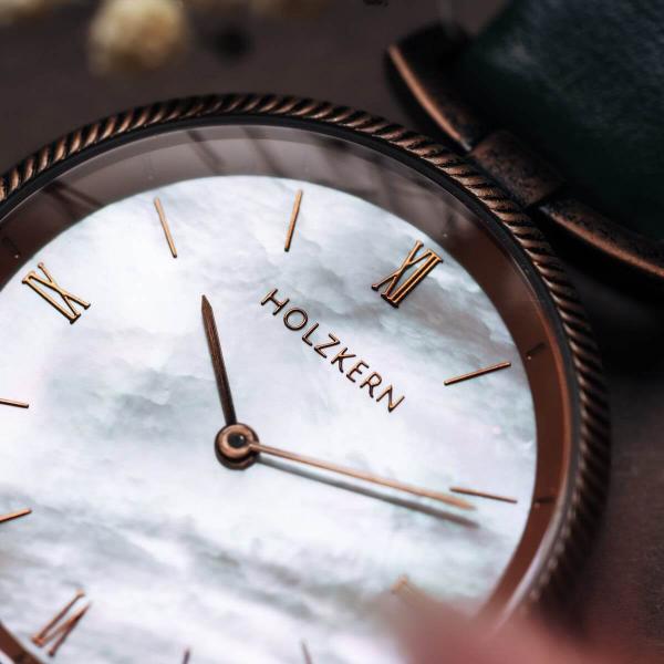 HOLZKERN | Amandes Damen Armbanduhr Perna