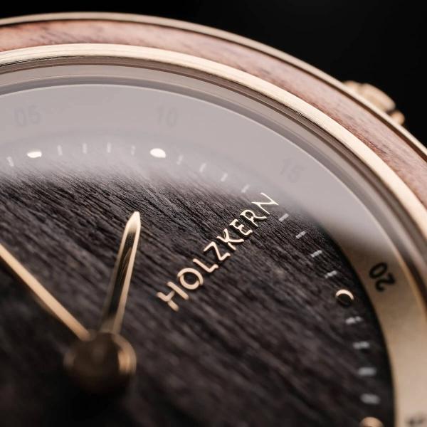 HOLZKERN Amelia Compass Damen Holzarmbanduhr