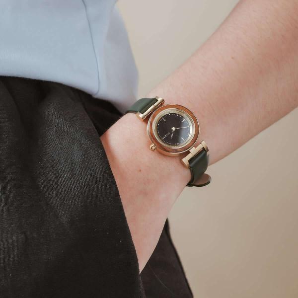 HOLZKERN Amelia Compass Damen Holzarmbanduhr
