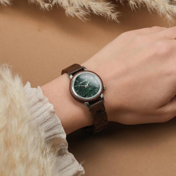 HOLZKERN | Anakena Küsten Damen Holzarmbanduhr