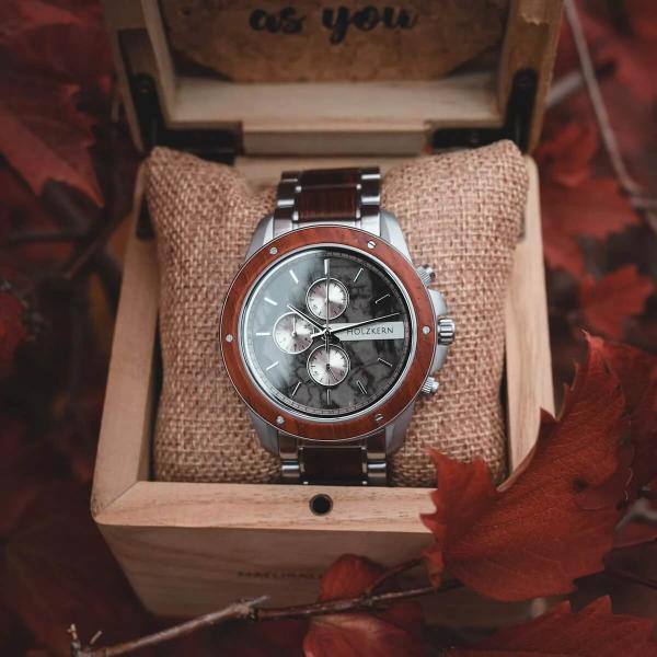 HOLZKERN Artus Camelot Herren Chronograph