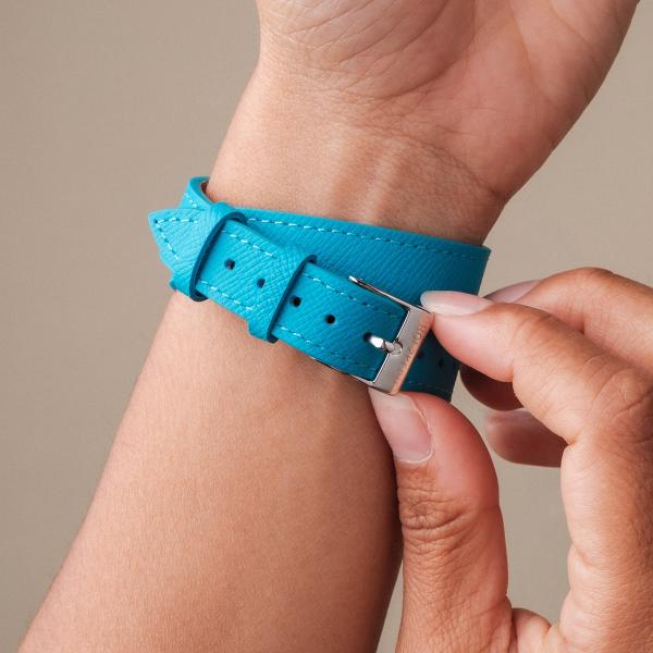 HOLZKERN | Carolline Damen Armbanduhr (Abalone / Silber)