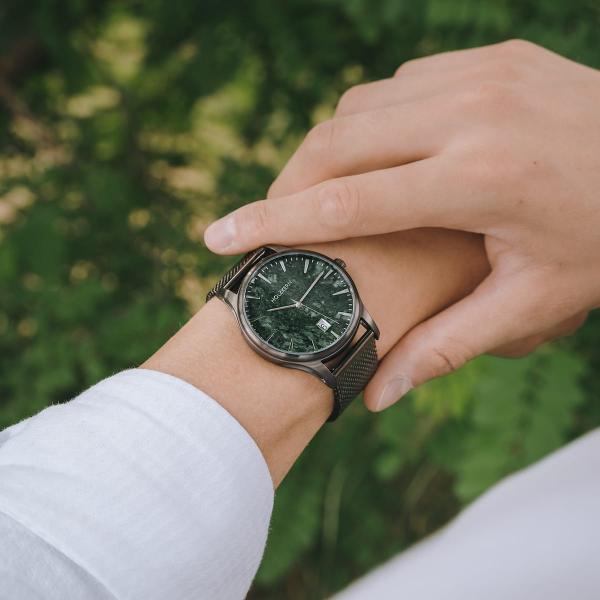 HOLZKERN | Christer Spacehike Herrenarmbanduhr