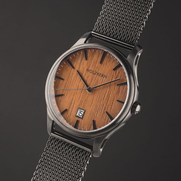 HOLZKERN | Chrunow Spacehike Herrenarmbanduhr