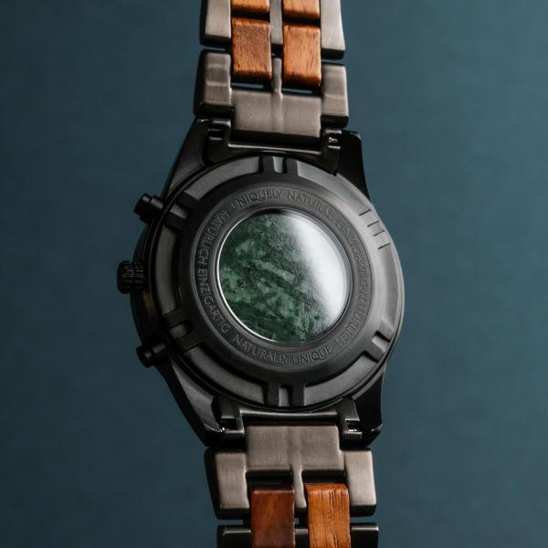 HOLZKERN | Cosmic Night Sky Herren Chronograph