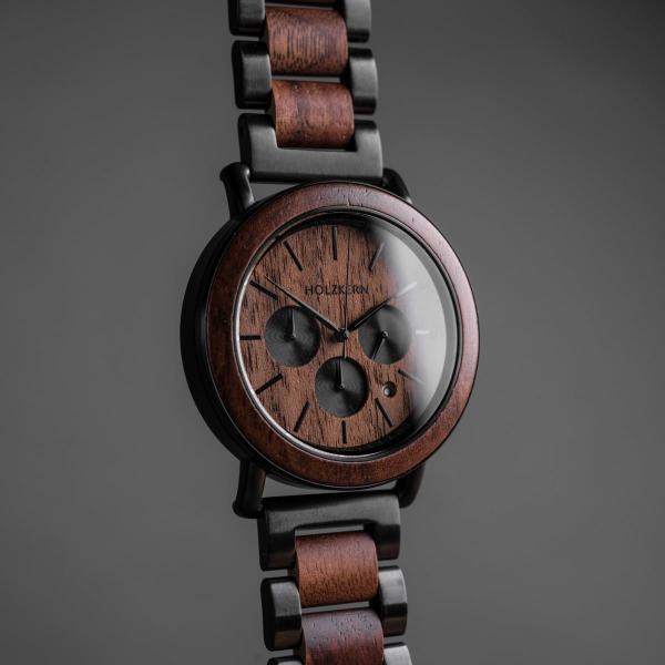HOLZKERN Dämmerung Horizont Herren Chronograph