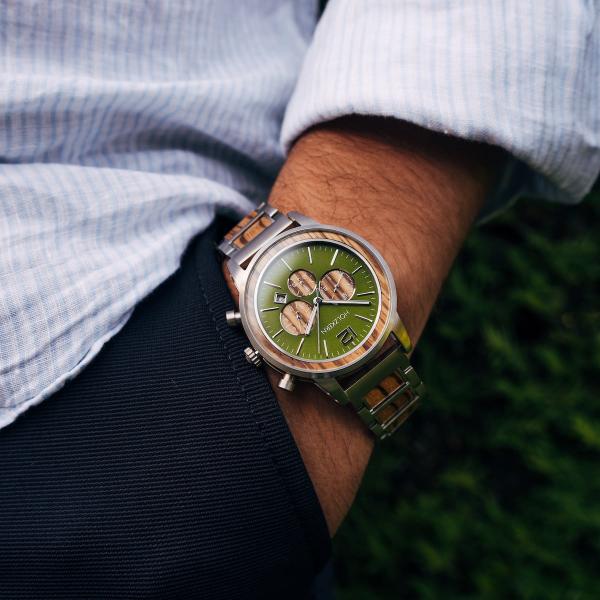 HOLZKERN Domenico Creator Herren Chronograph