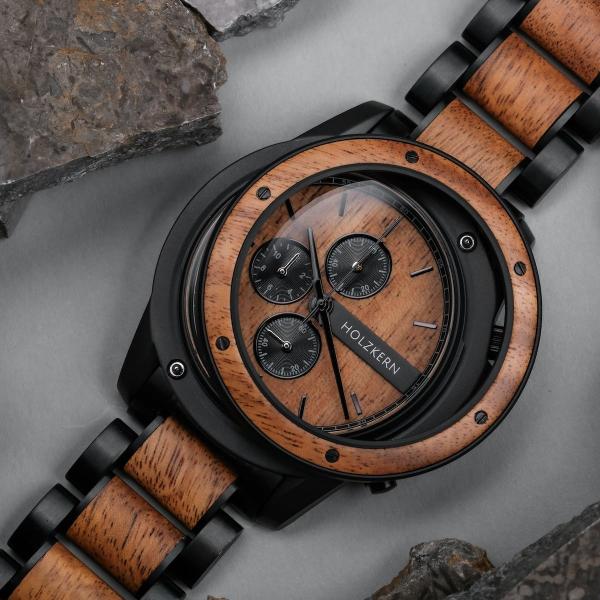 HOLZKERN Galahad Camelot Herren Chronograph