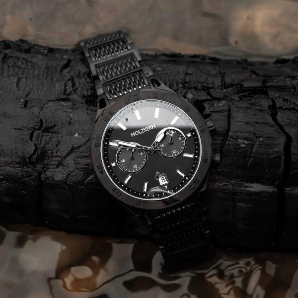 HOLZKERN | Galloway Nightfall Herrenarmbanduhr