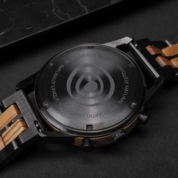 HOLZKERN Gamma Radiance Herren Solar Chronograph