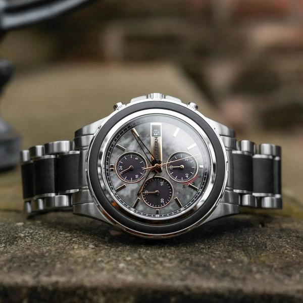 HOLZKERN | Kairo Sundown Herren Solar Chronograph