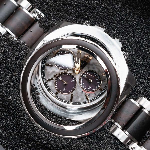 HOLZKERN | Kairo Sundown Herren Solar Chronograph