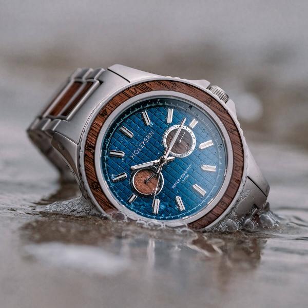 HOLZKERN | Makira Tides Herren Armbanduhr