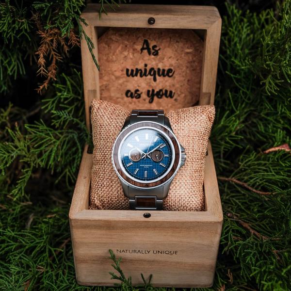 HOLZKERN | Makira Tides Herren Armbanduhr