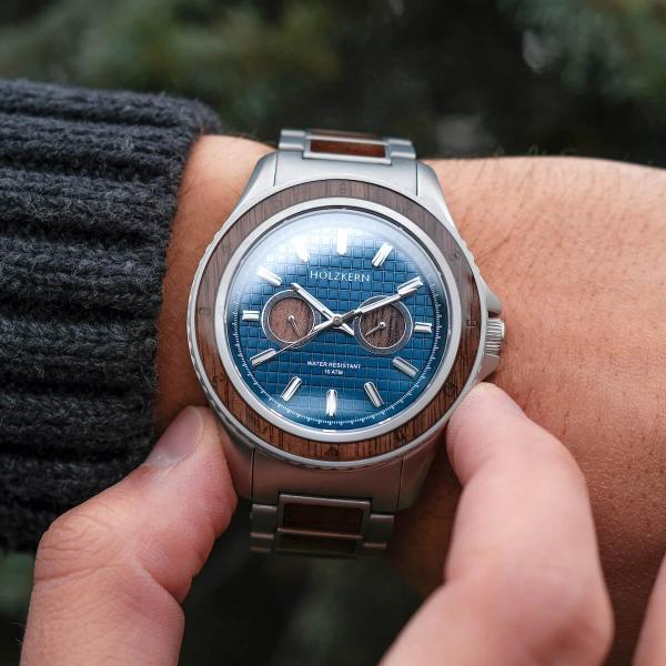 HOLZKERN | Makira Tides Herren Armbanduhr