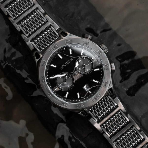 HOLZKERN | Manuna Nightfall Herrenarmbanduhr
