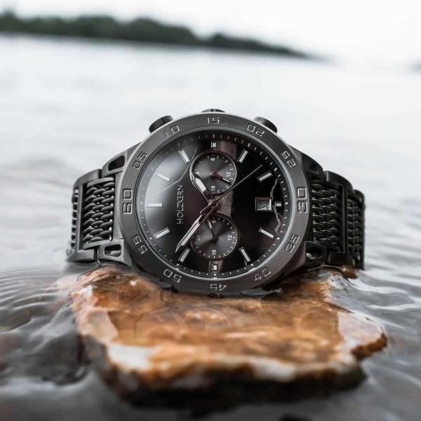 HOLZKERN | Manuna Nightfall Herrenarmbanduhr