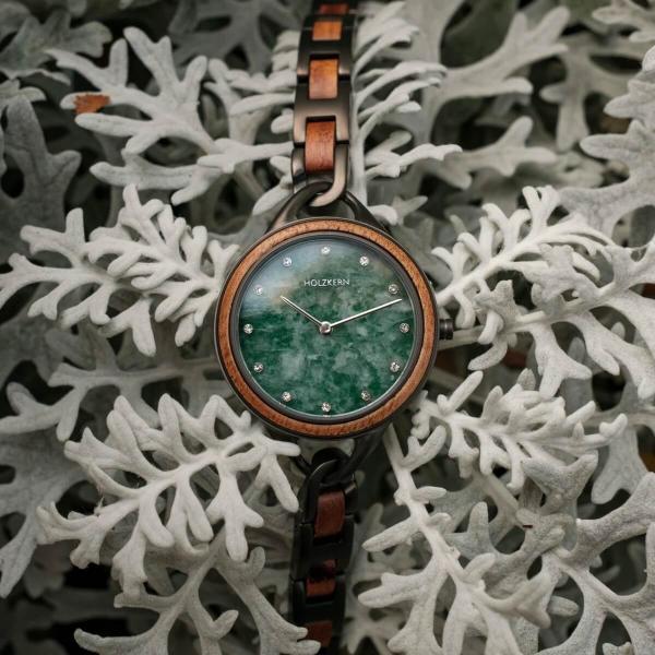 HOLZKERN | Melisse Fragrancy Damen Holzarmbanduhr
