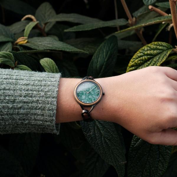 HOLZKERN | Melisse Fragrancy Damen Holzarmbanduhr