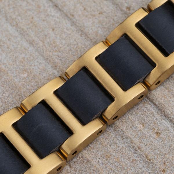 Preview: HOLZKERN | Moonbow Damen Armbanduhr (Aventurin / Ahorn)