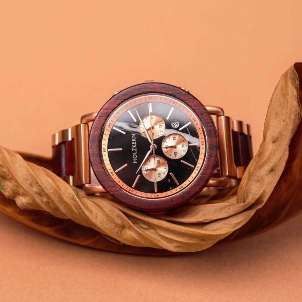 HOLZKERN Morgenrot Horizont Herren Chronograph