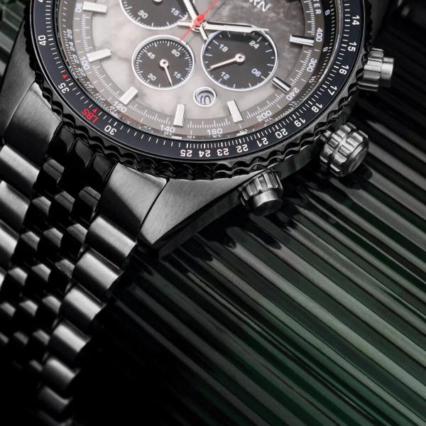 HOLZKERN | Openhorizon Herren Chronograph (dunkelgrau)