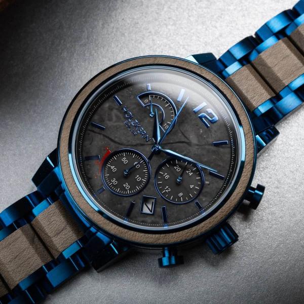 HOLZKERN | Oscillation Irradiance Herren Solar Chronograph