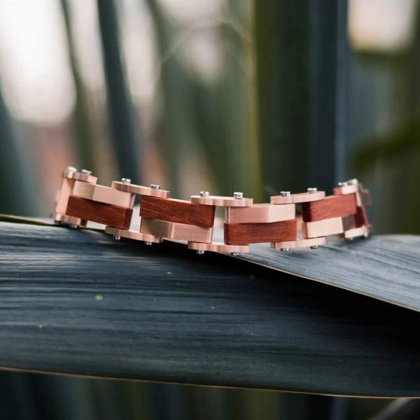 HOLZKERN | Bandlett Pizzicato (Padoukholz / Roségold)