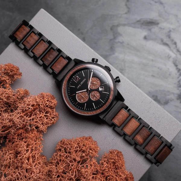 HOLZKERN René Creator Herren Chronograph