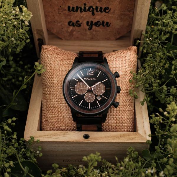 HOLZKERN René Creator Herren Chronograph