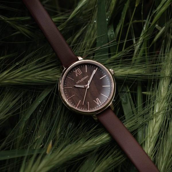 HOLZKERN | Shirin Peacemaker Damen Armbanduhr