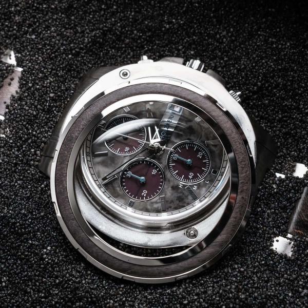 HOLZKERN | Skye Sundown Herren Solar Chronograph