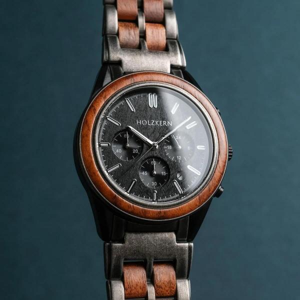HOLZKERN | Spacewalk Night Sky Herren Chronograph