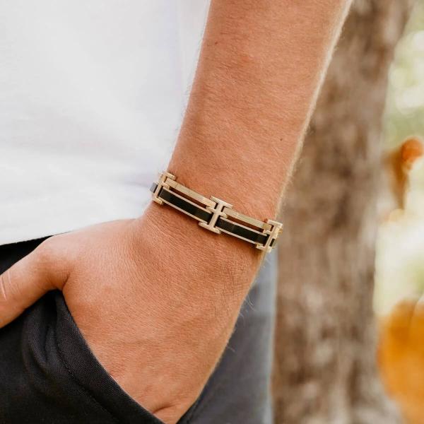 HOLZKERN | Staccato (Leadwood / Gold) Bandlet
