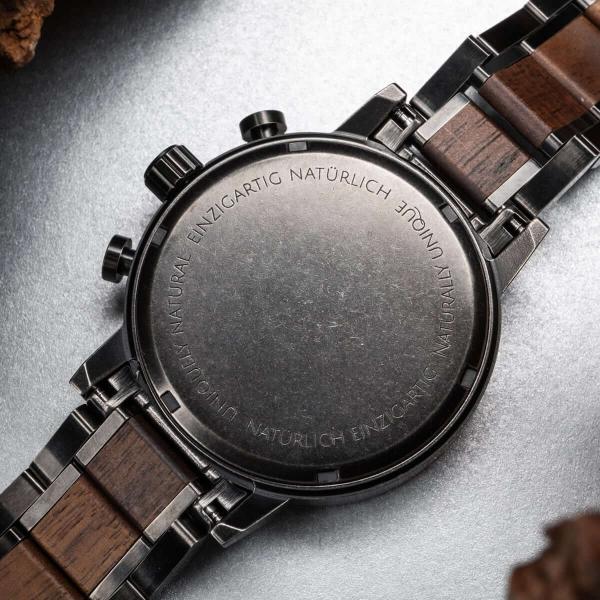HOLZKERN | Syntonize Irradiance Herren Solar Chronograph
