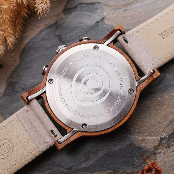 HOLZKERN Waldweg Waldlauf Herren Chronograph