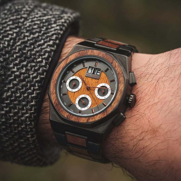 HOLZKERN | Zephyr Railway Herren Chronograph