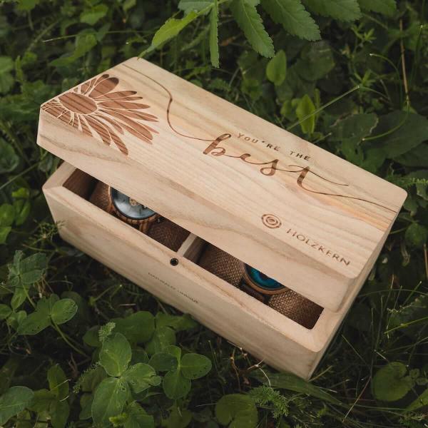 HOLZKERN | Doppelbox Catalpa (The Best)