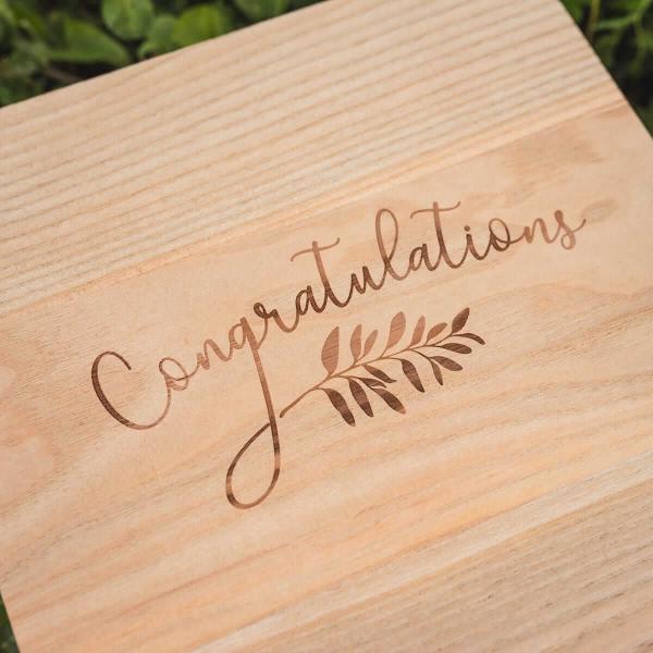 HOLZKERN | Sammlerbox Catalpa Congratulation