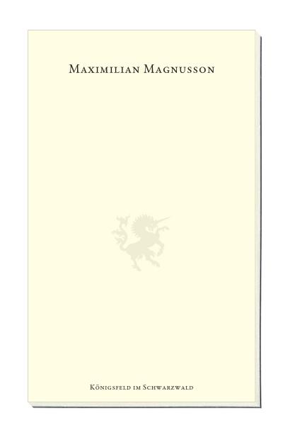 STOLZ MessageCard blanko (Garamond Caps)