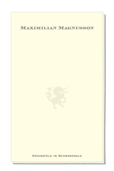 STOLZ MessageCard blanko (Mauro Stripe)