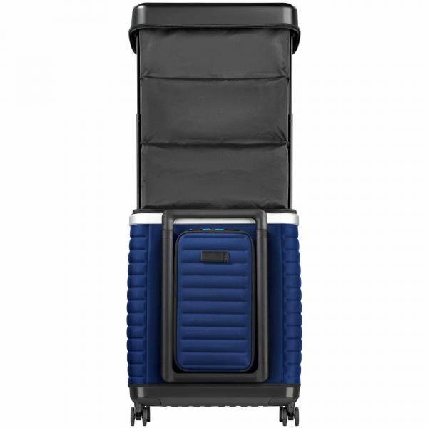 Pull Up | Suitcase Reisekoffer mit patentiertem Regalsystem (estate blue)